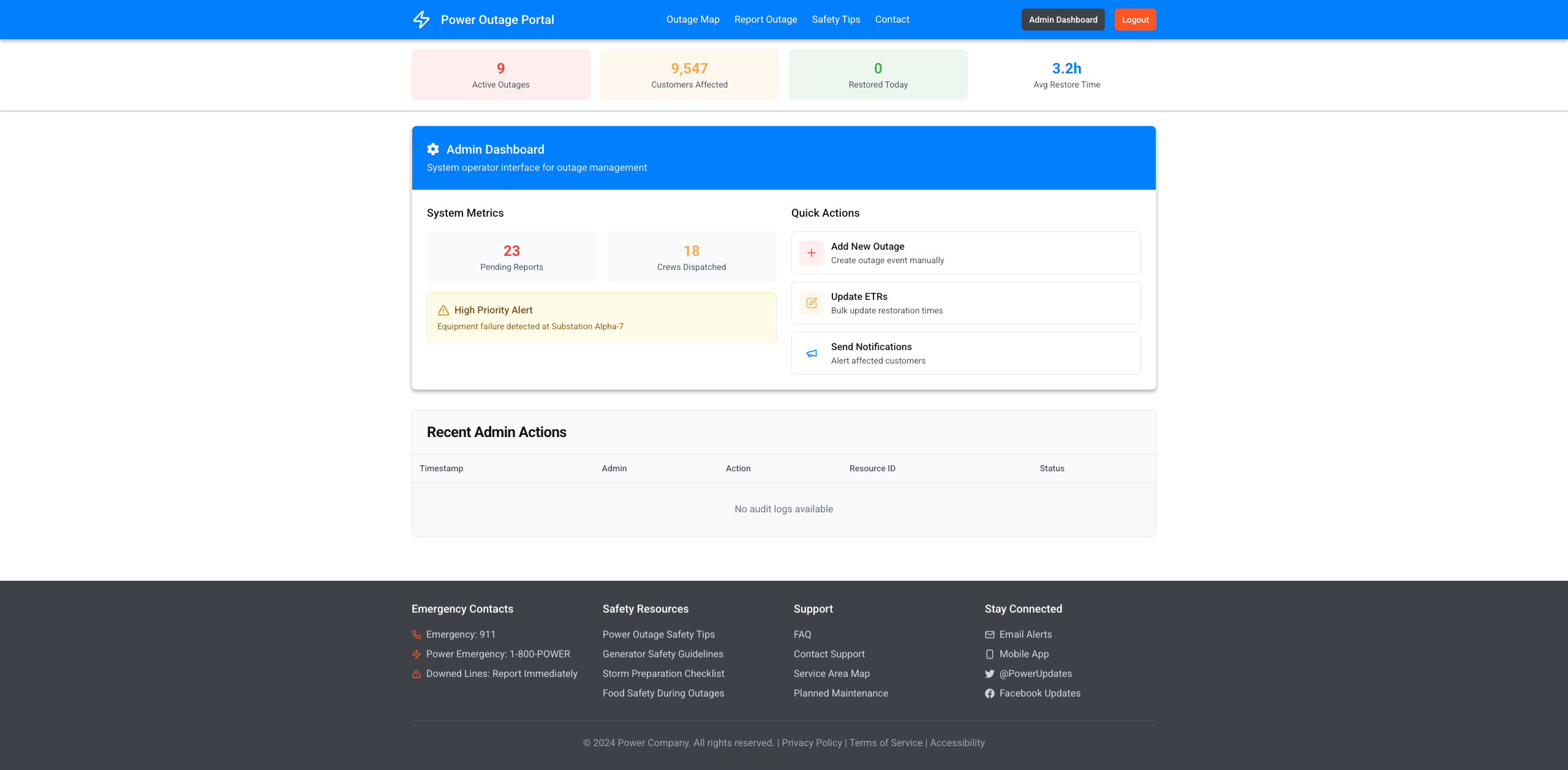 Platform Screenshot